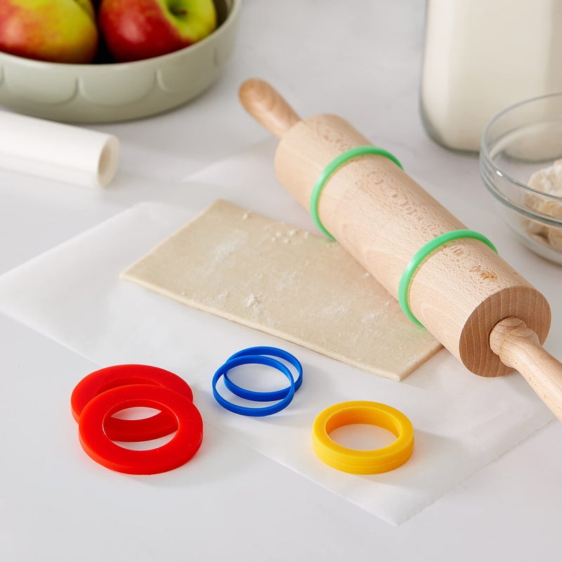 PME Large Rolling Pin Guide Rings - Image 2